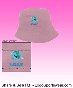 Bubblegum Outback Loaf Hat Design Zoom